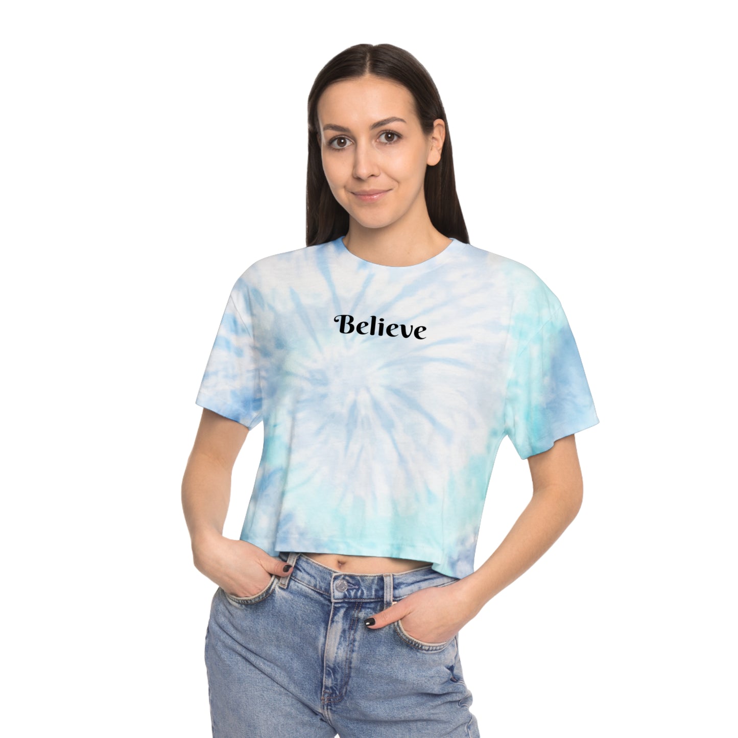 Women's Tie-Dye Crop Tee