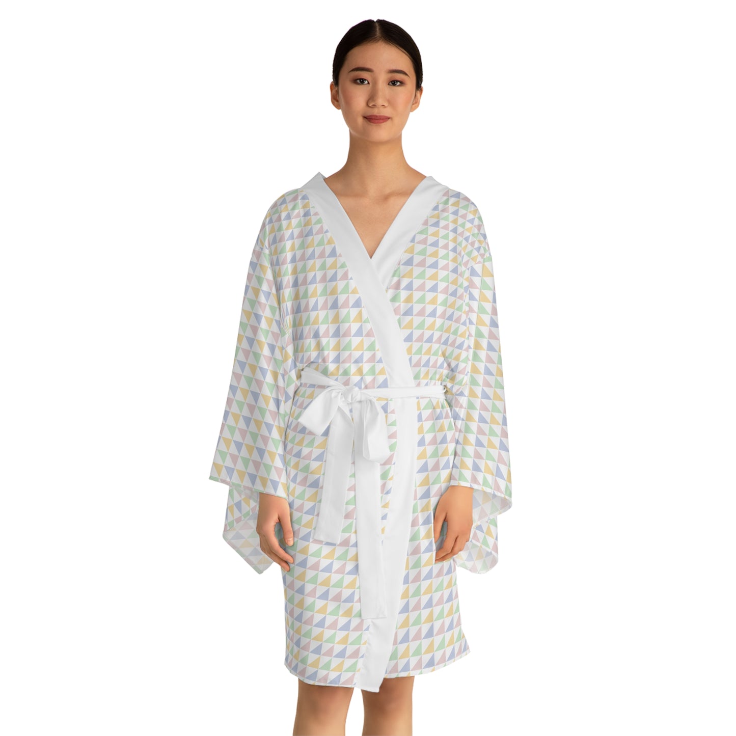 Long Sleeve Kimono Robe (AOP)