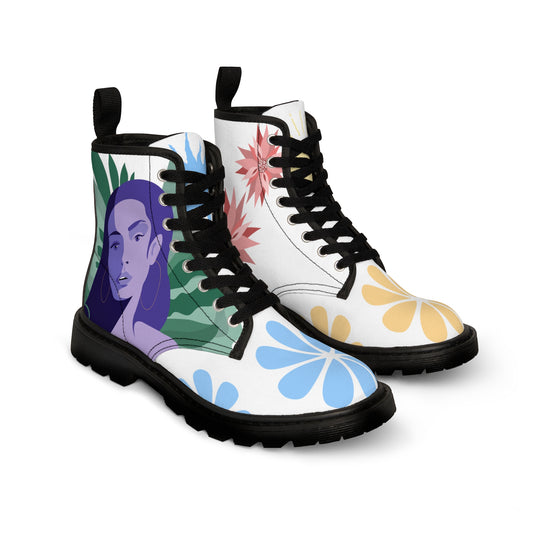 Women's Canvas Boots