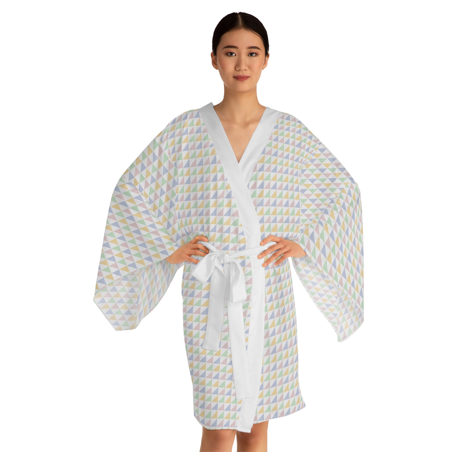 Long Sleeve Kimono Robe (AOP)